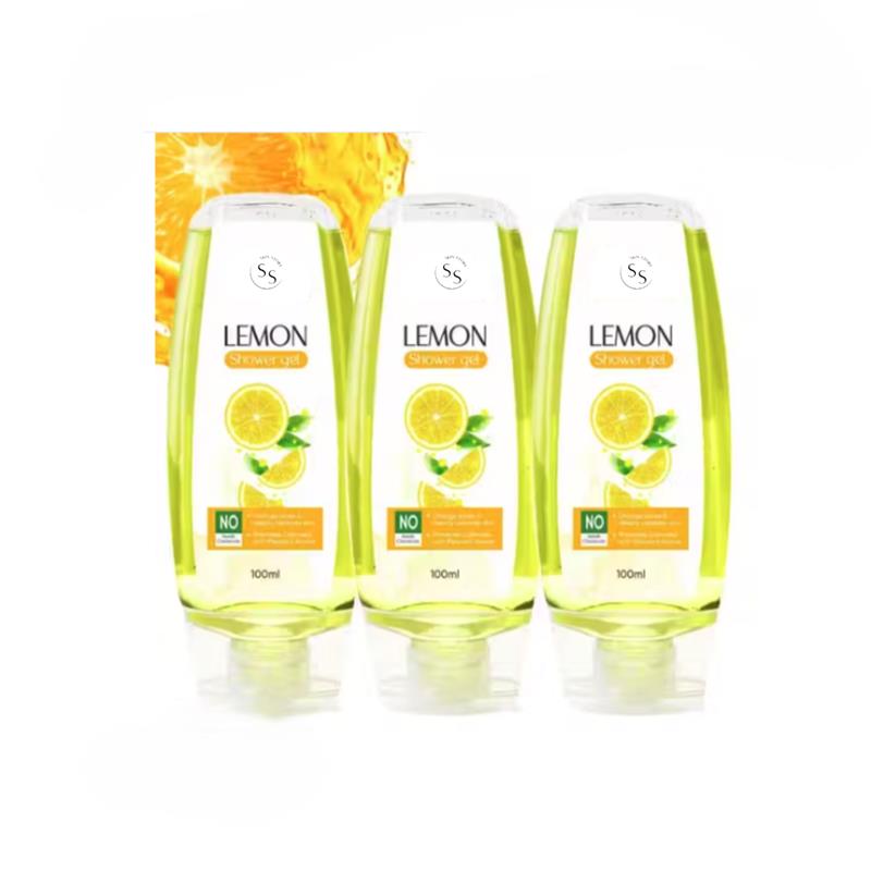 Daily Glowing Skin Lemon Body wash Shower Gel(Pack of 3)