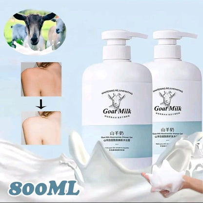 GOAT MILK BODY SHOWER GEL- (400 ml) - Buy 1 Get 1 Free